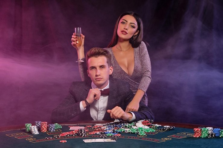 Antarmuka Game Demo jp888 menampilkan meja Blackjack live dengan dealer dan pemain lain